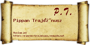 Pippan Trajánusz névjegykártya